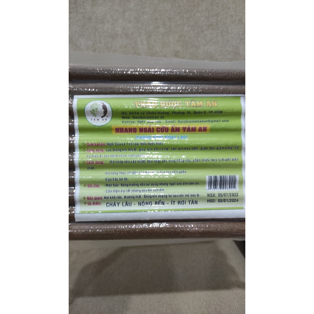 Nhang Ngãi Cứu Tâm An 10 cây