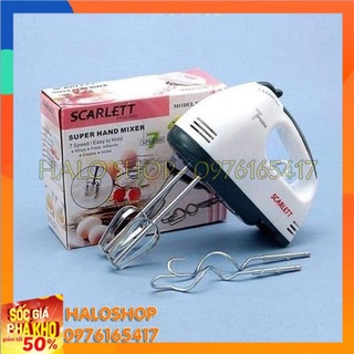 Máy Đánh Trứng 7 Tốc Độ Công Suất 180W SCARLETT - MASIDI hàng chuẩn loại 1
