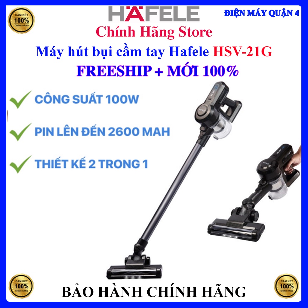 Máy hút bụi cầm tay Hafele HSV-21G, Hafele 535.43.079, Bảo hành chính hãng