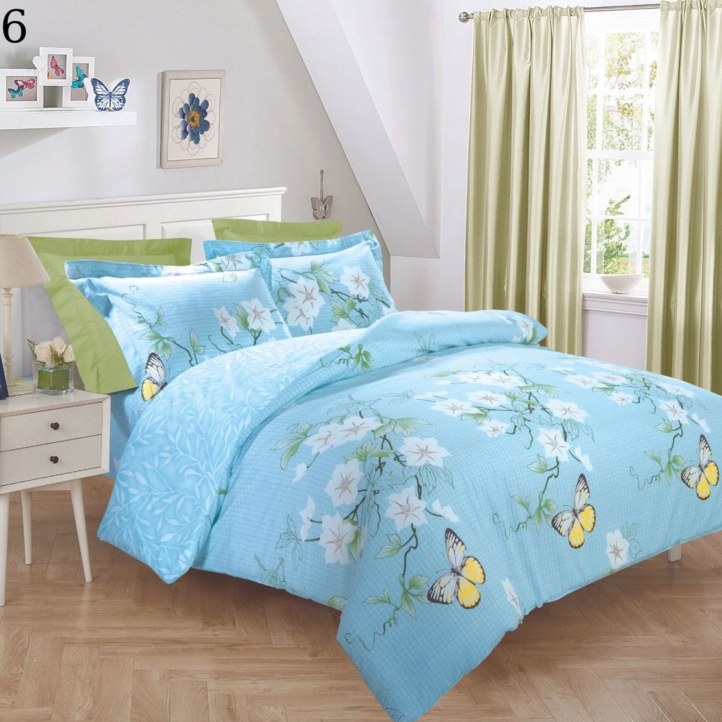 Bộ ga áo gối Cotton Jean Perry Grand Royal 1m6x2m 1m8x2m +30cm