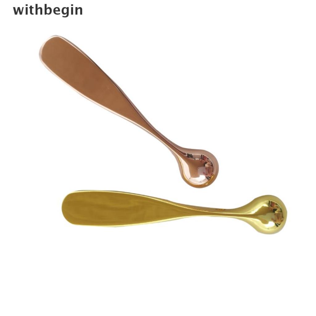 [Hàng mới về] Que mát xa tán kem dưỡng da mắt bằng kim loại loại bỏ nếp nhăn và bọng mắt