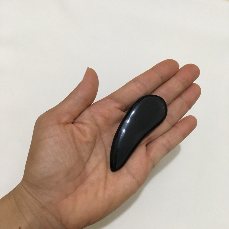 Cây đánh cảm, cạo gió sừng trâu cao cấp CCG05 Mini Dài 7x2,5 cm