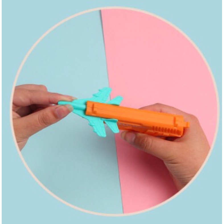 Súng đồ chơi bắn máy bay dành cho trẻ em , đồ chơi súng phóng máy bay lượn mô hình trẻ em