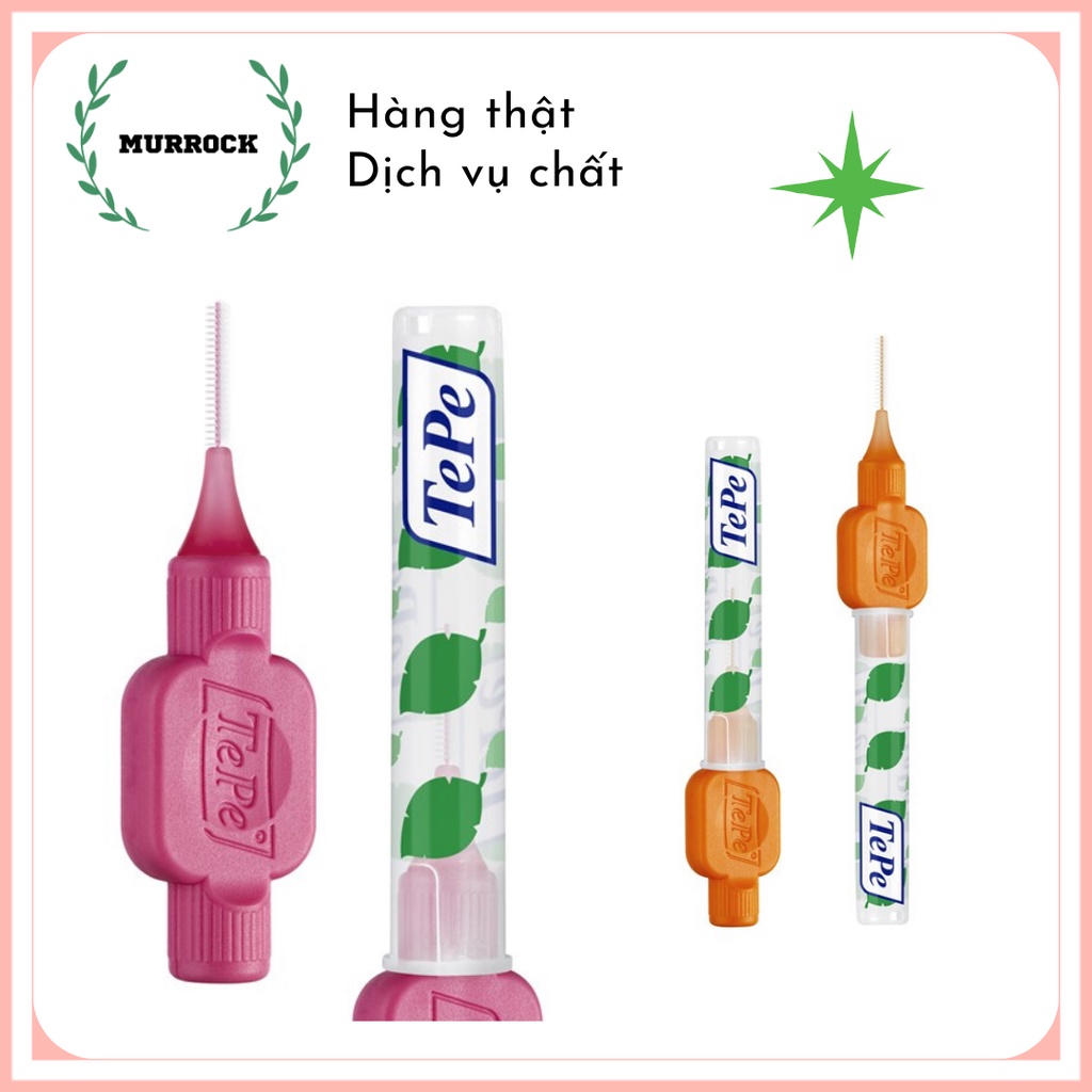 Cây Chải kẽ răng cơ bản Tepe Interdental Brush UK Anh Quốc 1 cây