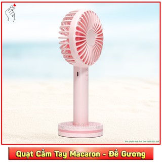 Có Sẵn Quạt Mini Cầm Tay Macaron [ Hàn Quốc ][ Cao Cấp ][2000Mah][ Có Video Thực Tế ]