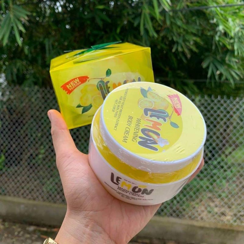 [CHÍNH HÃNG 100%] KEM BODY LEMON CHANH SIÊU TRẮNG CĂNG MỊN DA