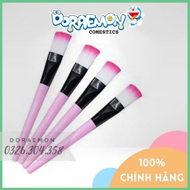 Cọ Đắp Mặt Nạ Cán Hồng - Dài 15cm - Sợi lông mềm mịn, hơn cả bạn mong đợi