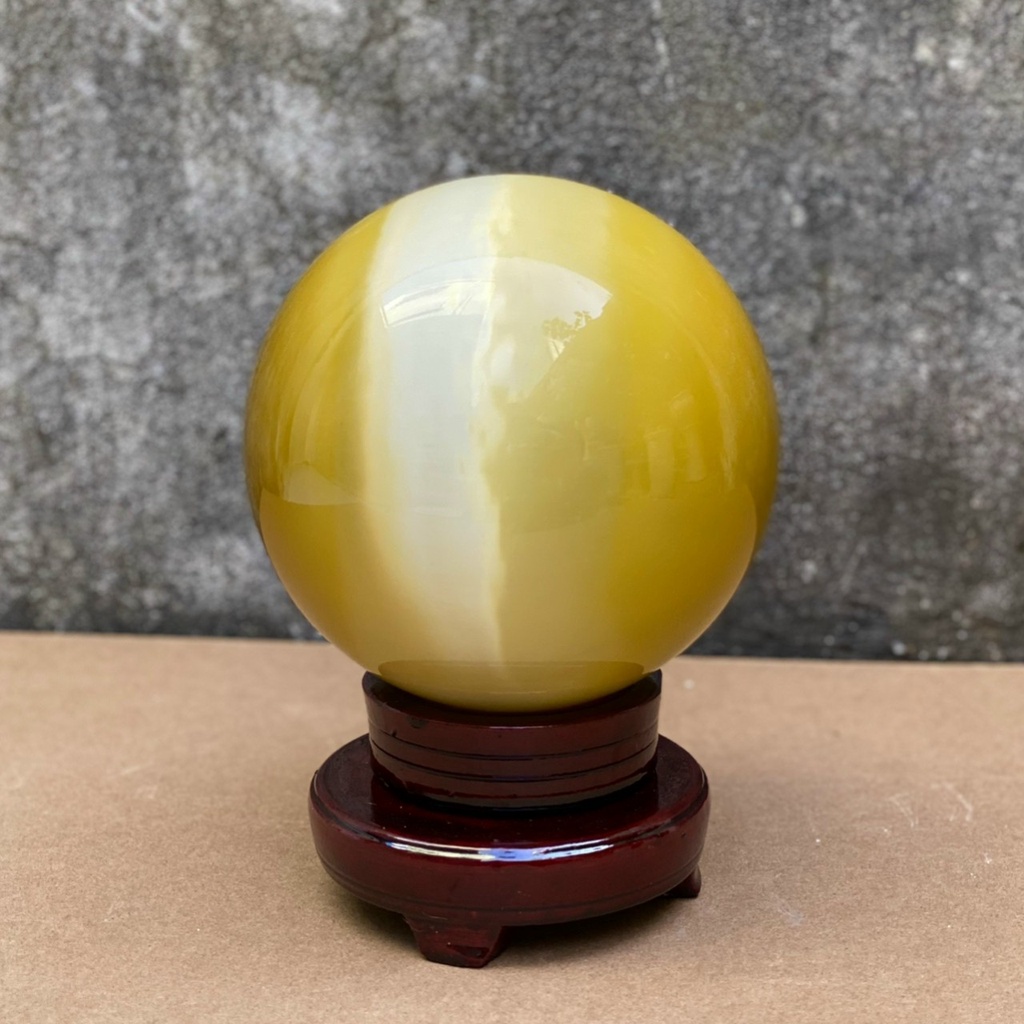 Bi Cầu Đá Phong Thủy, Quả Cầu Đá , Bi Mắt Mèo - Đường Kính 5cm & 6cm & 8cm & 10cm & 12cm