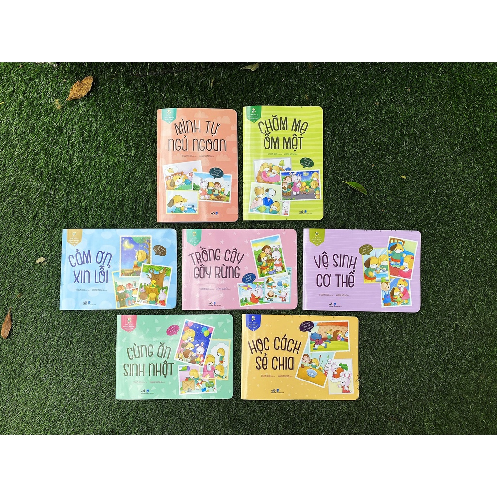 Sách - Bộ Bé yêu ngoan ngoãn giỏi giang (07 cuốn lẻ) - NNB