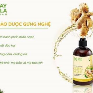 sữa tắm thảo dược GỪNG NGHỆ