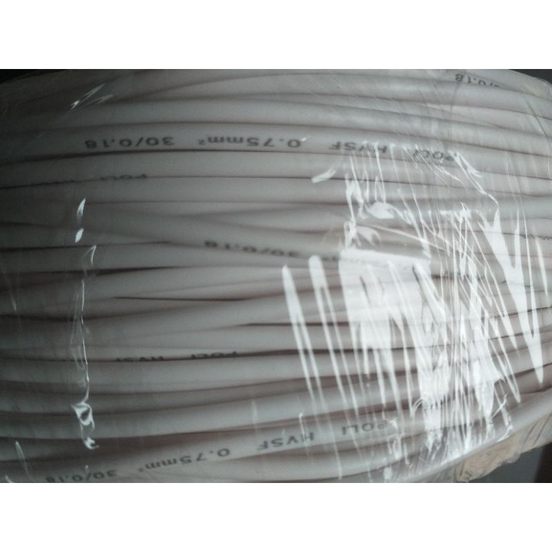 CUỘN DÂY ĐIỆN 100M 0,75mm2 DÂY ĐƠN ĐỒNG 100%