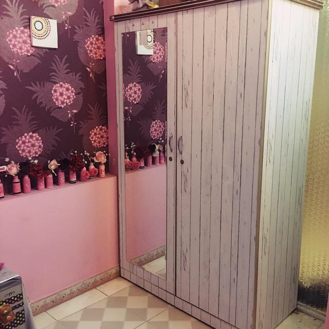 10m Giấy dán tường  giả gỗ trắng trang trí đẹp khổ 45cm