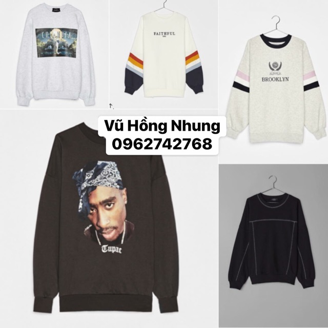 Áo nỉ bershka