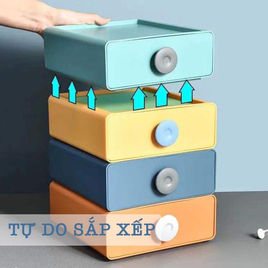 Hộp Đựng Ngăn Kéo Để Bàn Nhiều Tầng Đa Năng P009 [Rẻ]