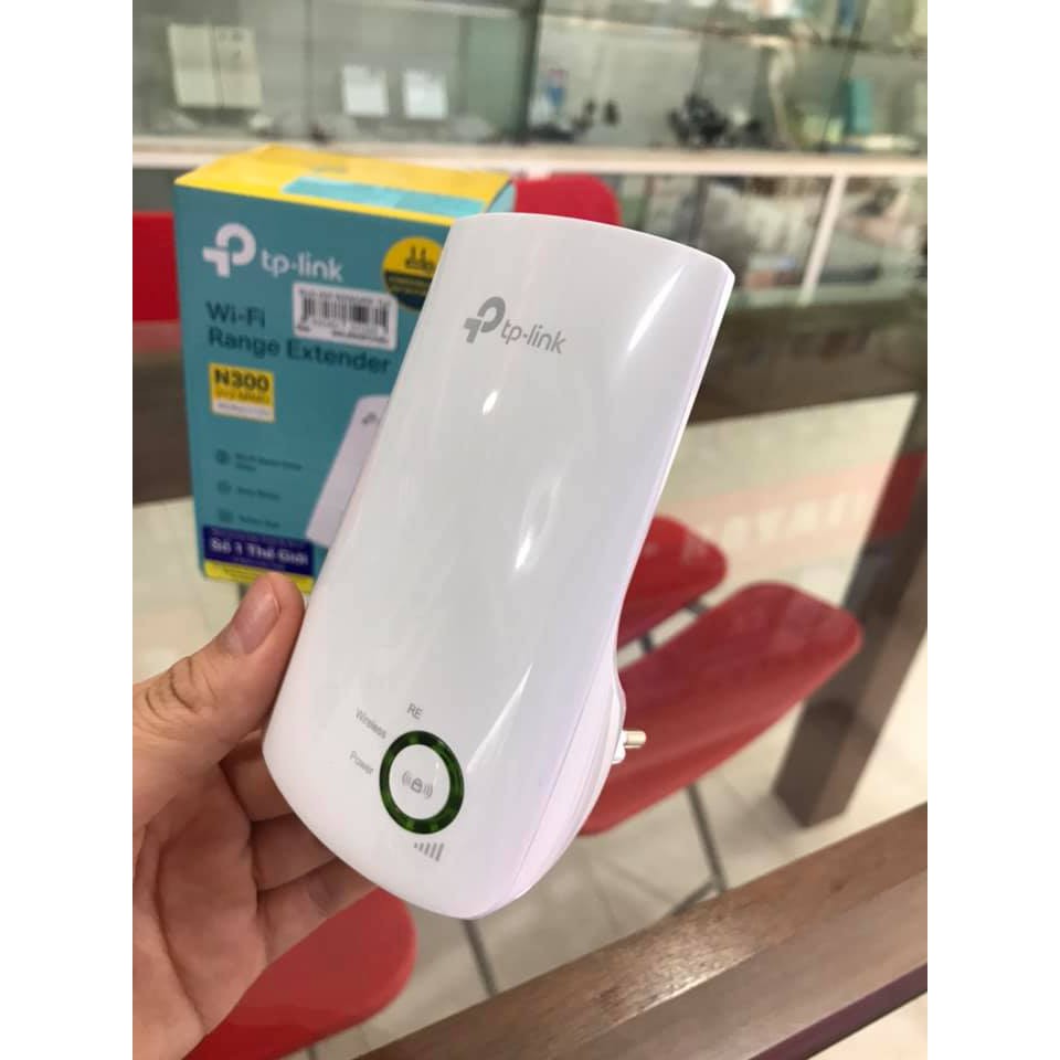 [Hàng chính hãng] Kích sóng TP LINK WA854RE chuẩn tốc độ 300 Mbps có đèn LED báo | BigBuy360 - bigbuy360.vn