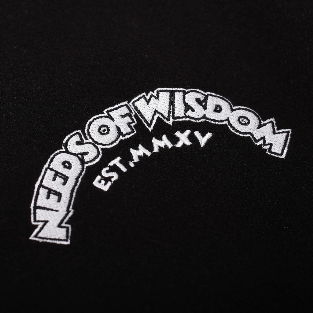 Áo khoác NEEDS OF WISDOM Intro Fleece Varsity Jacket