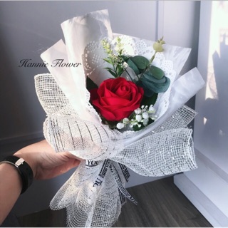 [Hannie Flower] Bó hoa sáp 1 bông