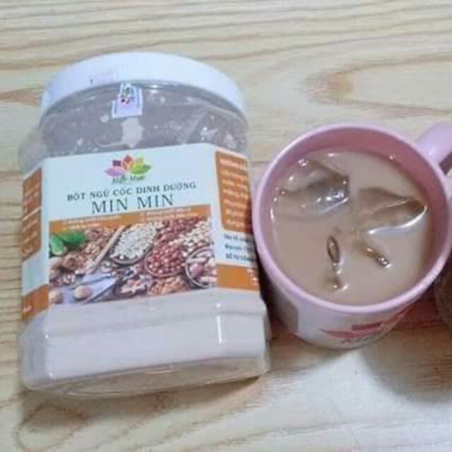 Ngủ cốc dinh dưỡng Min Min-bột Ăn dặm Min min