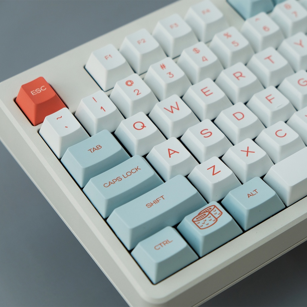 Cherry Profile Keycaps PBT 141 Phím Dye Thăng hoa Bố cục ANSI Bộ keycaps tùy chỉnh cho Cherry MX Switch Bàn phím cơ