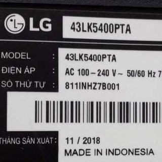 Bo mạch 43LK5400