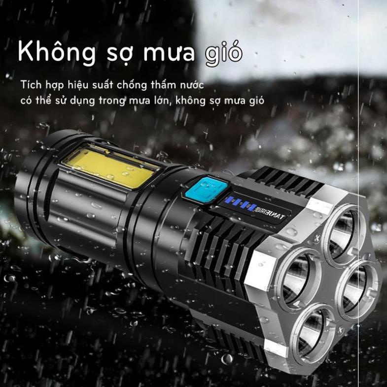 Đèn Pin Siêu Sáng Cầm Tay Chắc Chắn 4 Chế Độ Sáng Tiện Dụng, ASAKI OFFICIAL | BigBuy360 - bigbuy360.vn