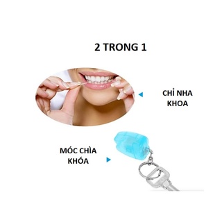 Chỉ Nha Khoa Kèm Móc Khóa Hình Chiếc Răng