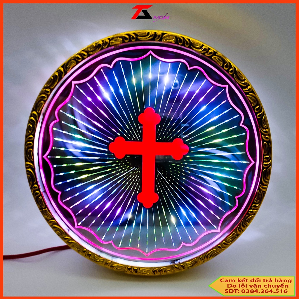 Đèn Hào quang thiên chúa nhiều kích thước dạng cơ