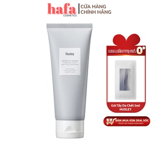 Sữa rửa mặt Huxley Cleansing Foam; Deep Clean, Deep Moist 100g (+deal sốc 0đ)