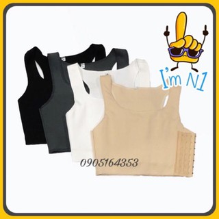 Ba Lỗ Lửng Không Viền Nịt Ngực Tomboy