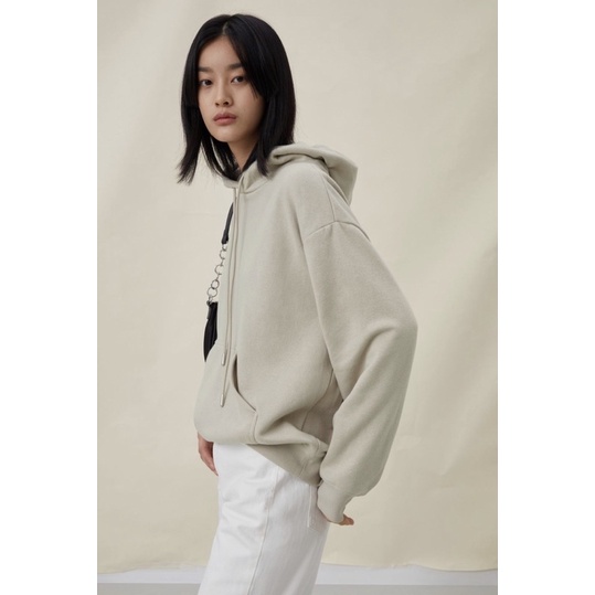 Áo khoác Hoodie nỉ bông H&M kiểu dáng Âu Mỹ thể thao năng động màu hot trend 2022 Light Green/Grey
