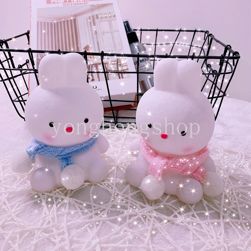 Đèn Ngủ LED Hình Thỏ Hoạt Hình Sáng Tạo Dễ Thương Trang Trí Phòng Khách