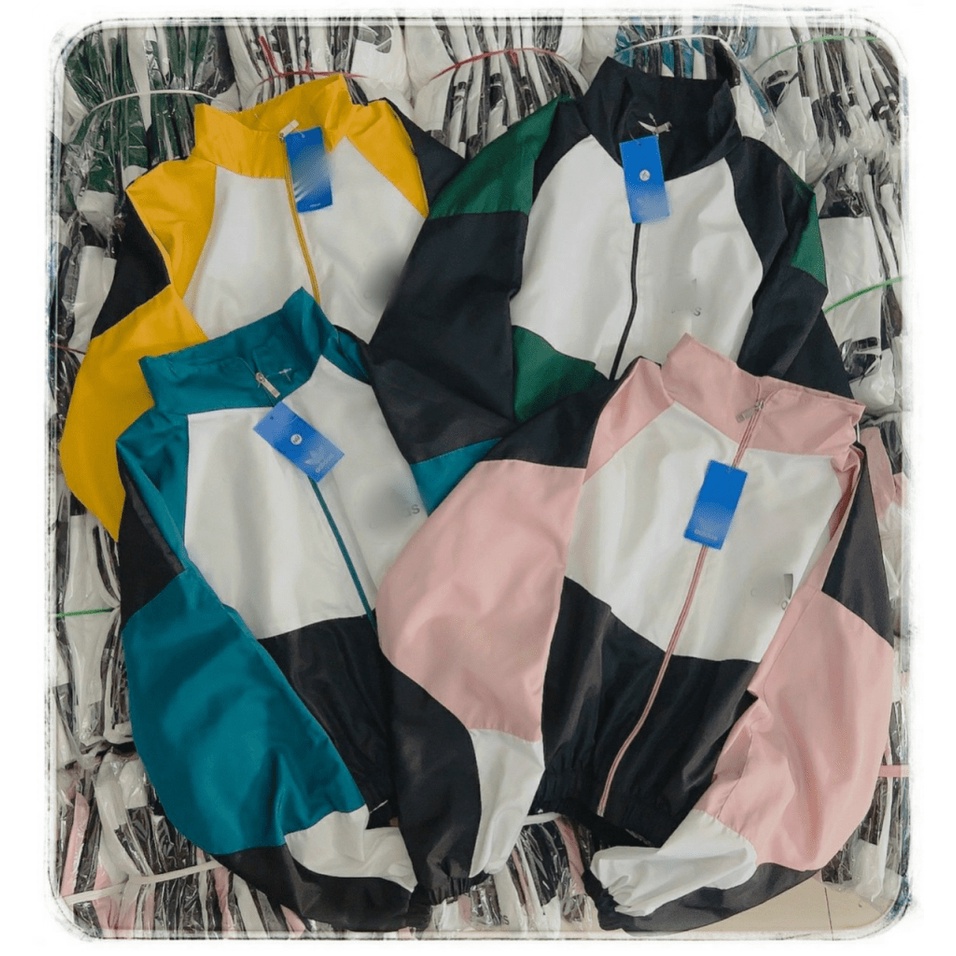 Áo Khoác Dù Nữ Form Lửng In Chữ Cực Xinh Mẫu Mới Cực HOT  - ĐĂNG QUANG CLOTHER