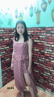JUMPSUIT MAXI CÁNH TIÊN ( có quay clip thật )