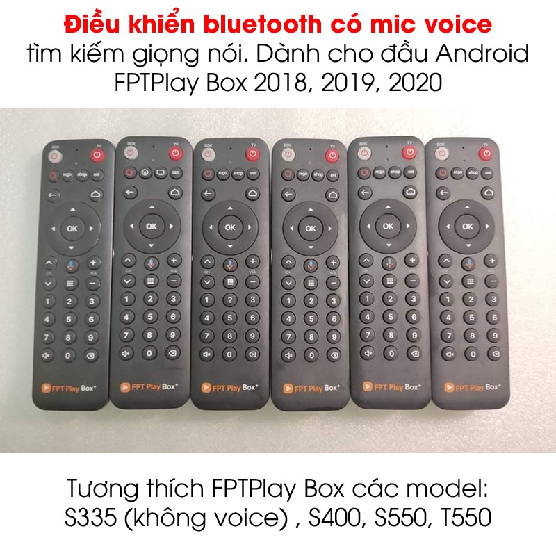 Điều khiển cho đầu Android FPTPlay Box các phiên bản - Thanh lý