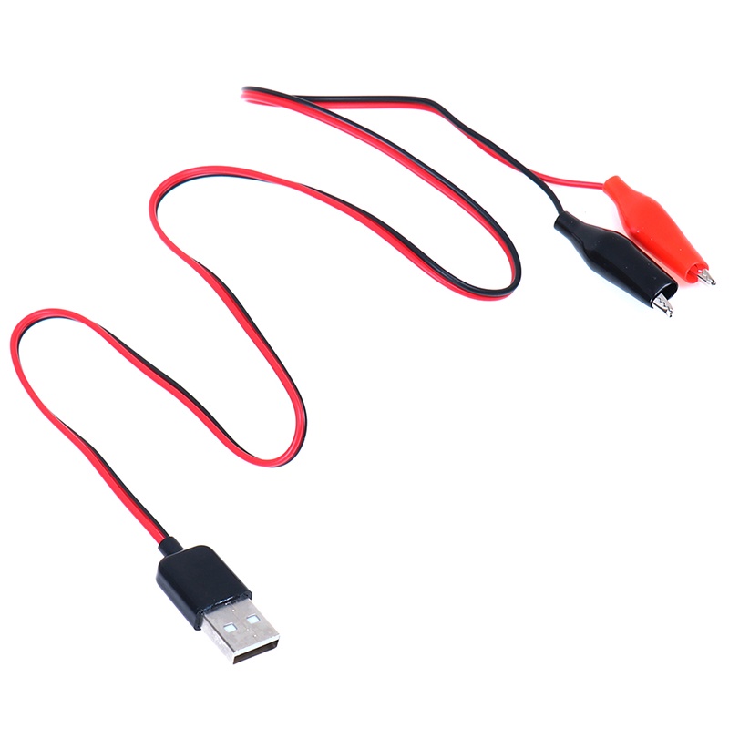 1 Dây Cáp Chuyển Đổi Đầu Cá Sấu Sang Usb Male01 Chuyên Dụng