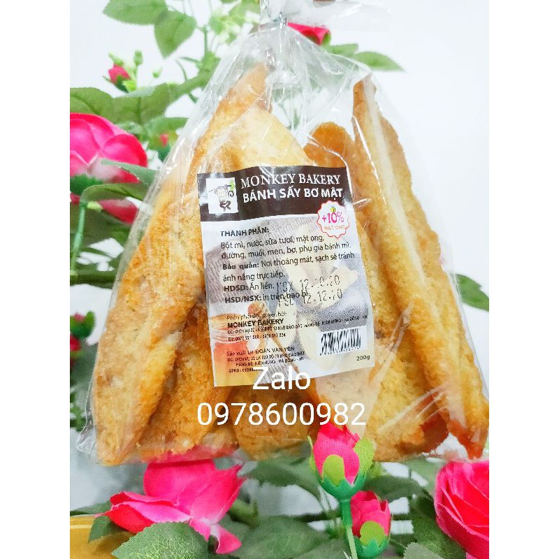 BÁNH SẤY BƠ MẬT THƠM NGON GIÒN RỤM