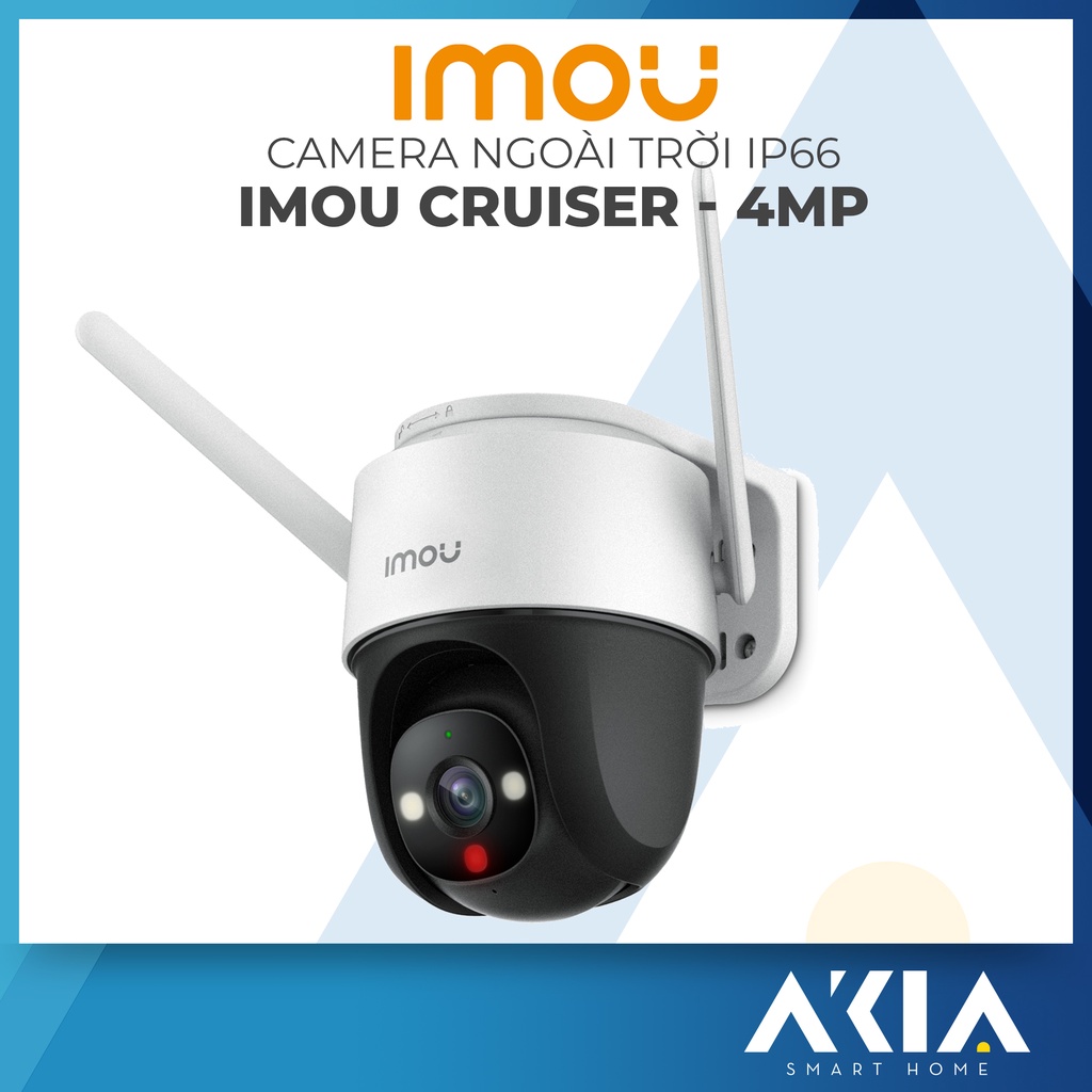 Camera Imou Cruiser 4MP IPC S42FP - Camera Ngoài Trời Zoom 16x, Xoay 360 Độ, Quay màu ban đêm, Phát hiện chuyển động