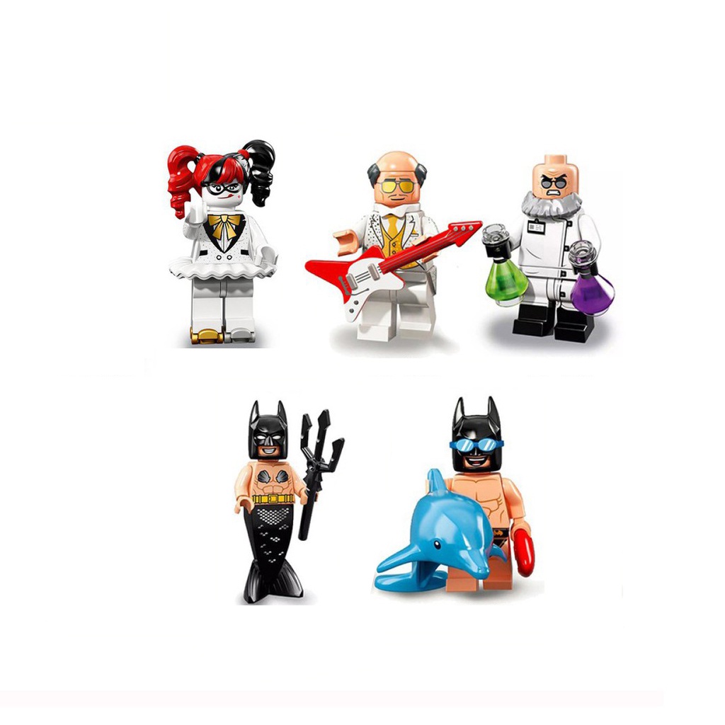 Bộ 5 nhân vật minifigures Batman Movie PG8106