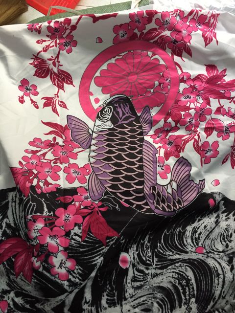 ÁO KHOÁC HAORI HAPPY họa tiết rồng phong cách Harajuku Nhật Bản kimono cá chép Hồng hạc chim cò