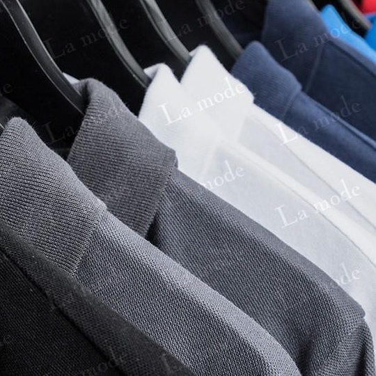 Áo Polo Thun Trơn AT Cơ Bản Cổ Trụ Unisex Form Chuẩn - La mode