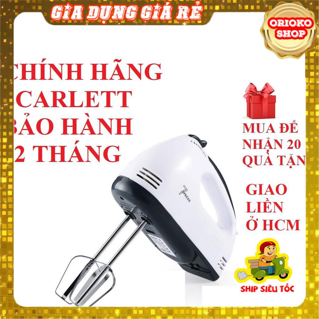 🔥𝐒𝐈𝐄̂𝐔 𝐇𝐎𝐓🔥  Máy đánh trứng kem bơ cầm tay, máy làm bánh 7 tốc độ tặng 4 que làm bánh