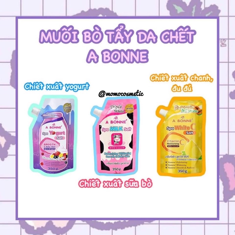 Muối tắm sữa bò ABONNE Spa Milk Salt