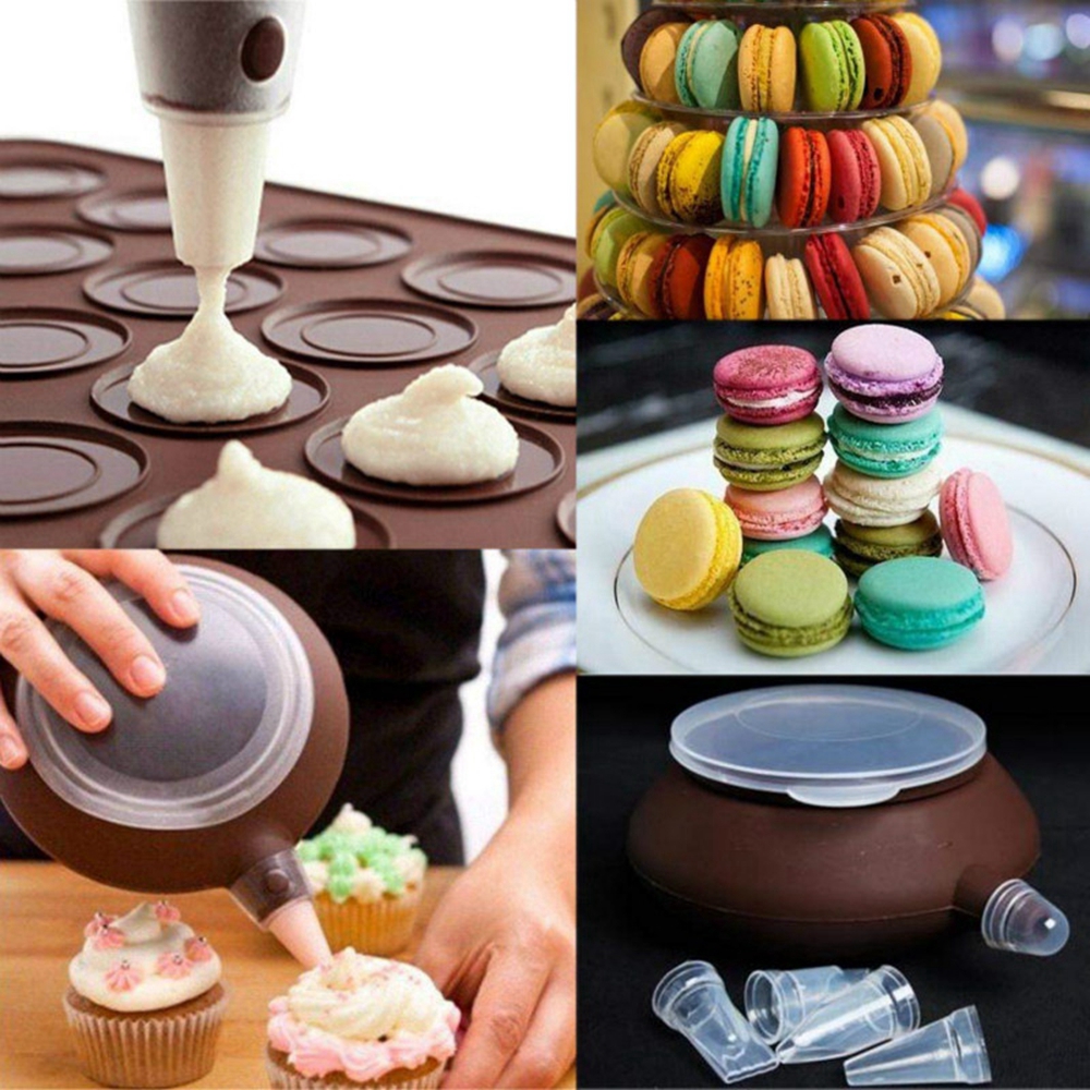Bộ Dụng Cụ Làm Bánh Macaron Không Dính