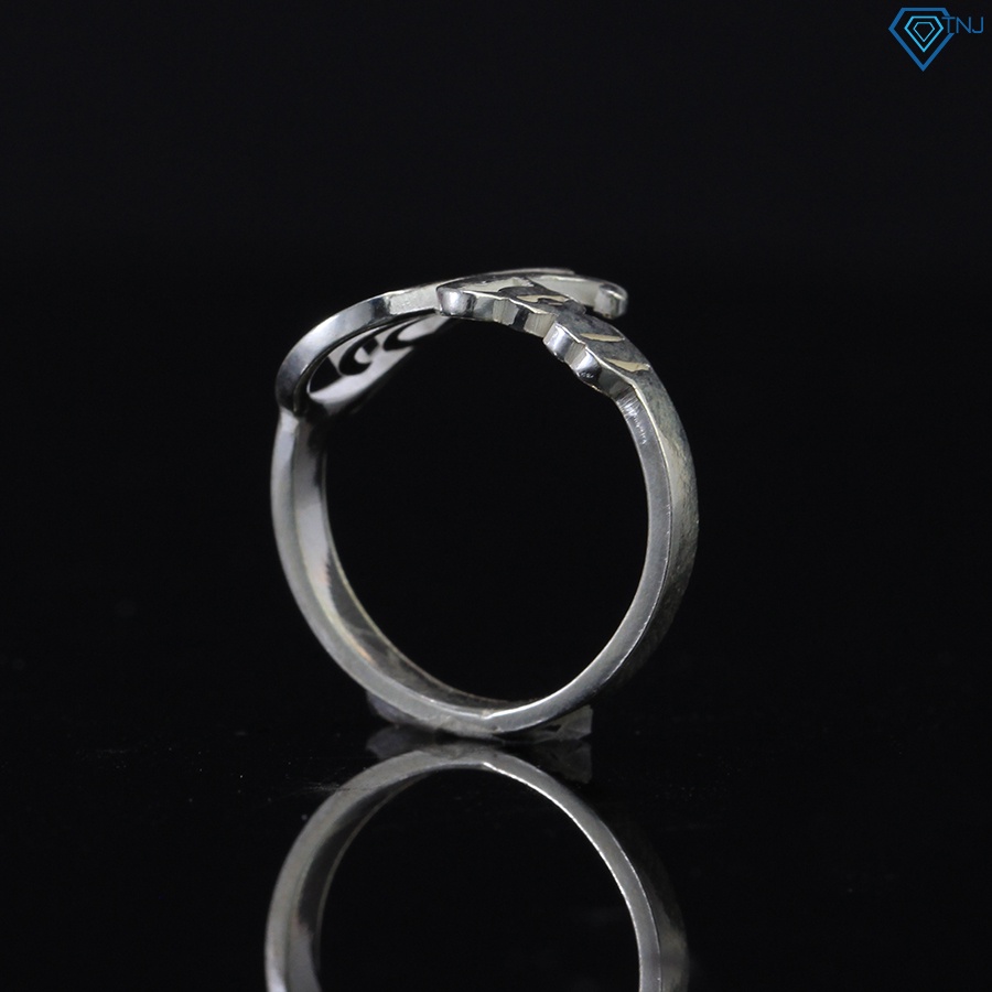 Nhẫn nữ bạc 925 khắc tên giá rẻ NN0333 - Trang sức TNJ