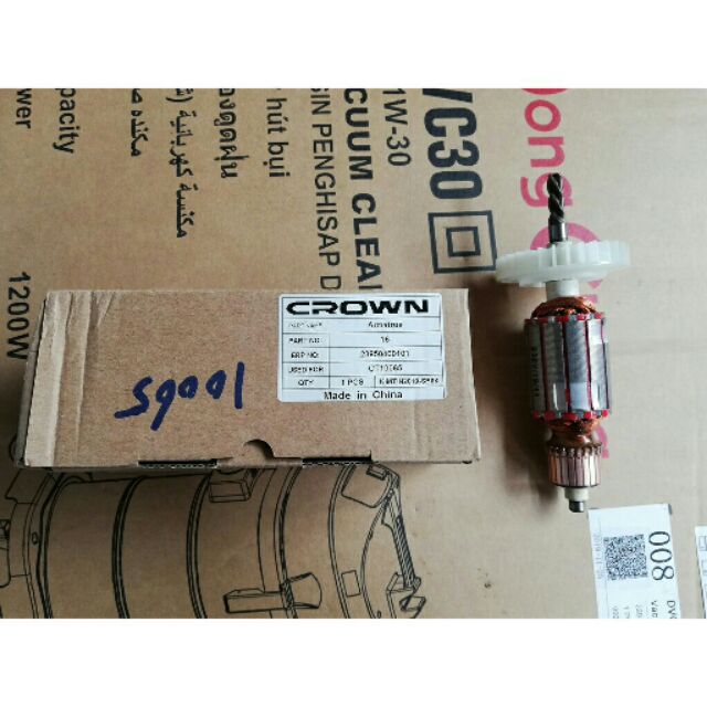 Rotor Rô Máy Khoan CT10065 Crown 13mm