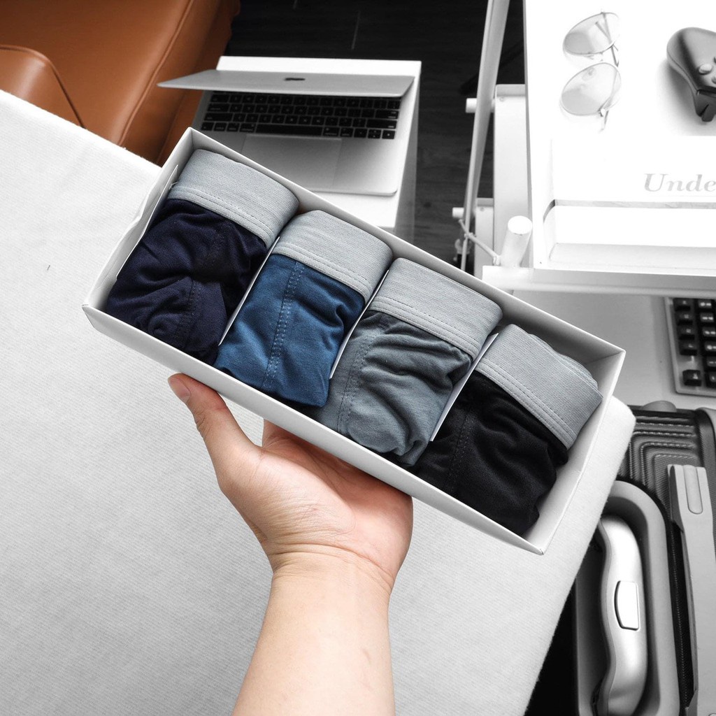 Quần Sịp Đùi Nam Chất Liệu Cotton Co Dãn 4 Chiều, Kiểu Dáng Trẻ Trung Thời Trang - Mã QS20