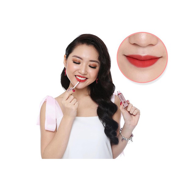 Son kem lì Miracle Apo Lip Lacquer Matte Forever and Always màu Cam Đào 3ml