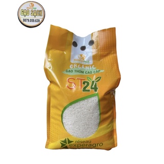 Gạo st24 hữu cơ 5kg - có chứng nhận châu âu