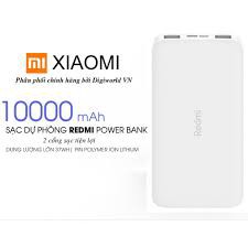 [Mã 159ELSALE hoàn 7% đơn 300K] Pin Sạc Dự Phòng Chính Hãng Xiaomi Redmi 20.000mah - Dung lượng chuẩn