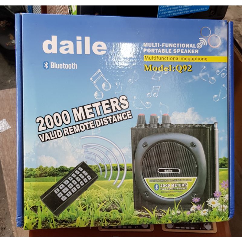 Loa di động bẫy chim chuyên nghiệp daille Q92 bluetooth